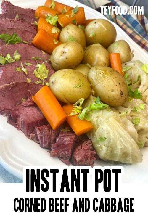 90 Minute Instant Pot Corned Beef And Cabbage - yeyfood.com