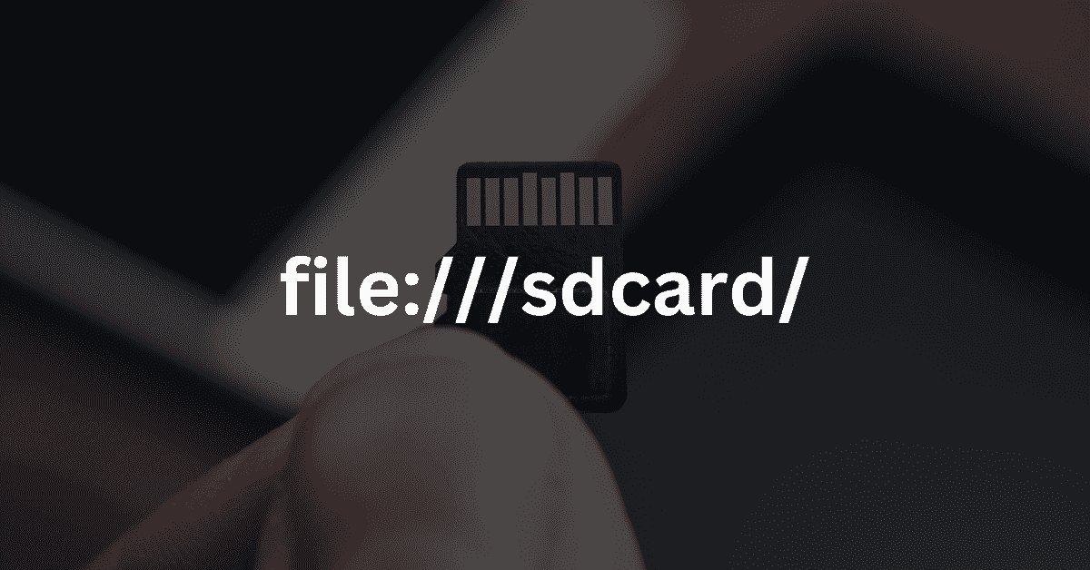 How to View Files on file:///sdcard/ files on Android Device