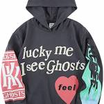 lucky me i see ghosts hoodie