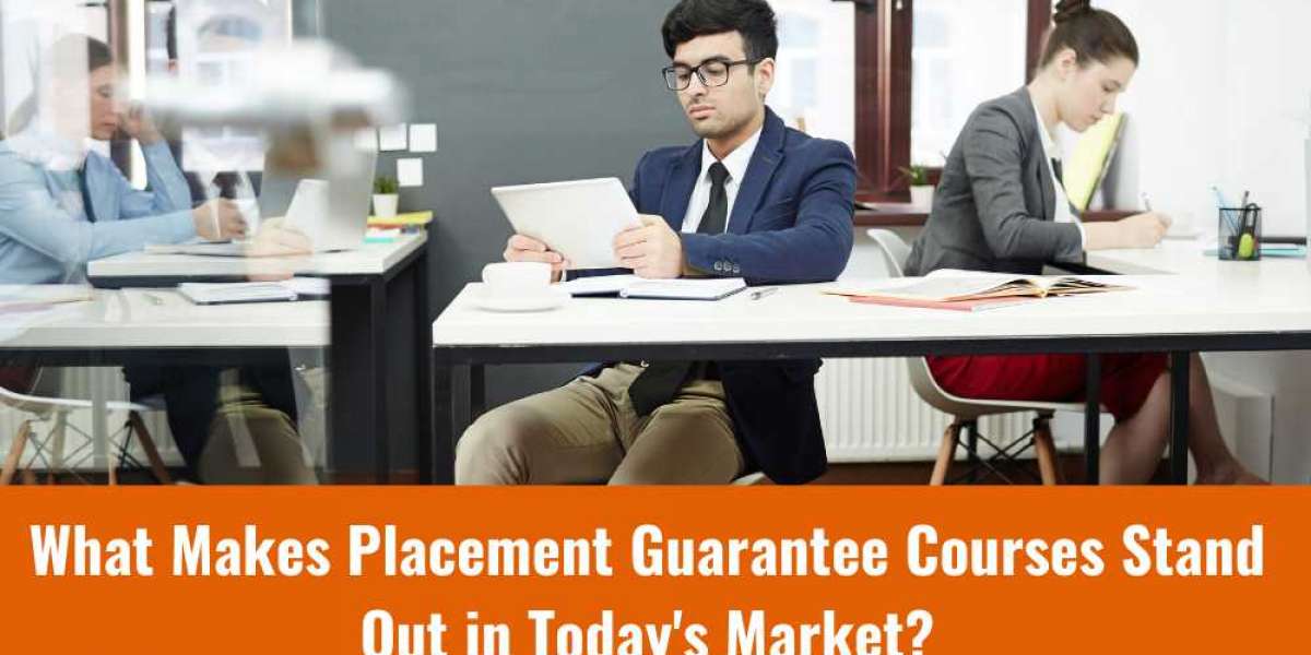 What Makes Placement Guarantee Courses Stand Out in Today's Market?