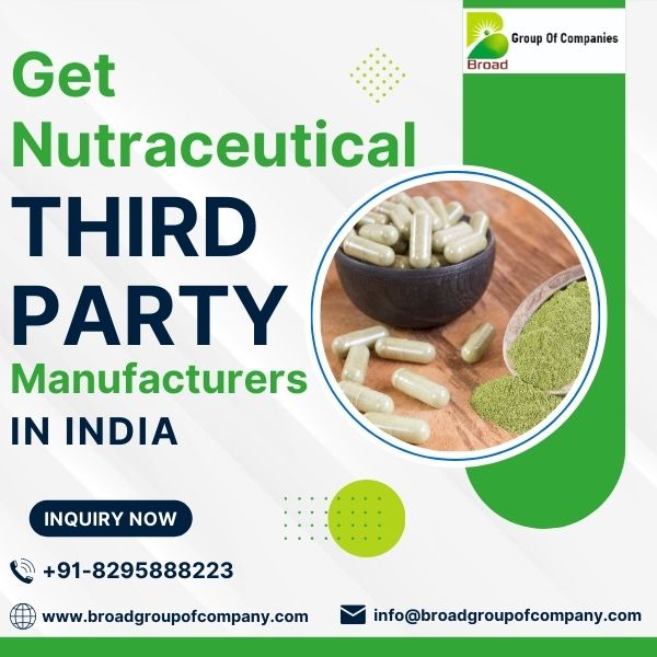 Third Party Nutraceutical Product Manufacturing Company in India