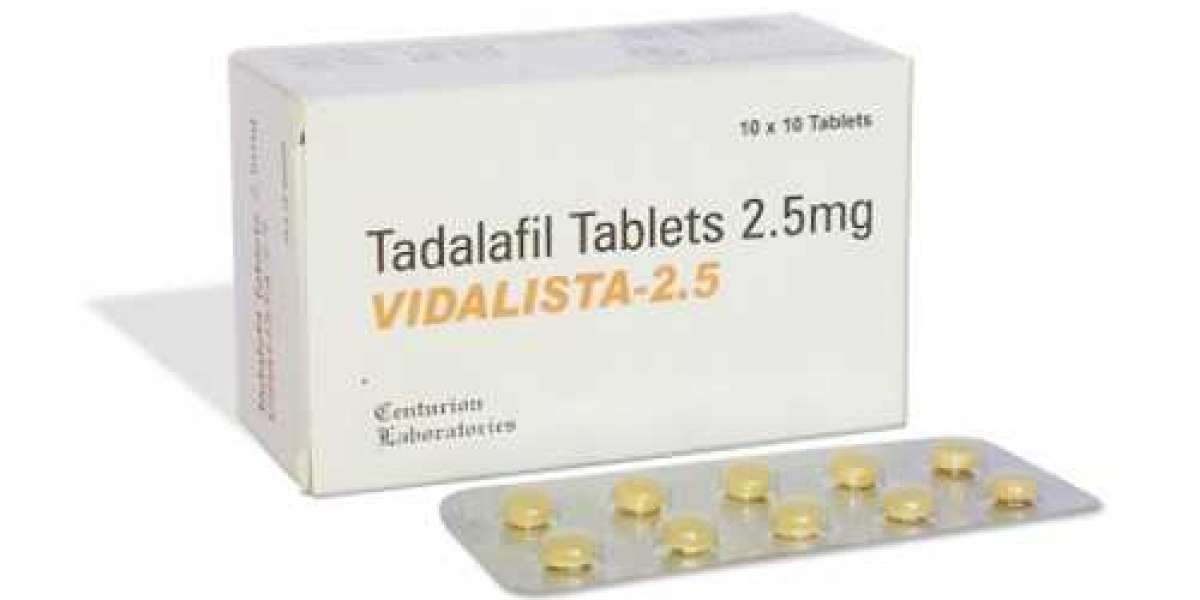 Choose Vidalista 2.5 as an ED Treatment.