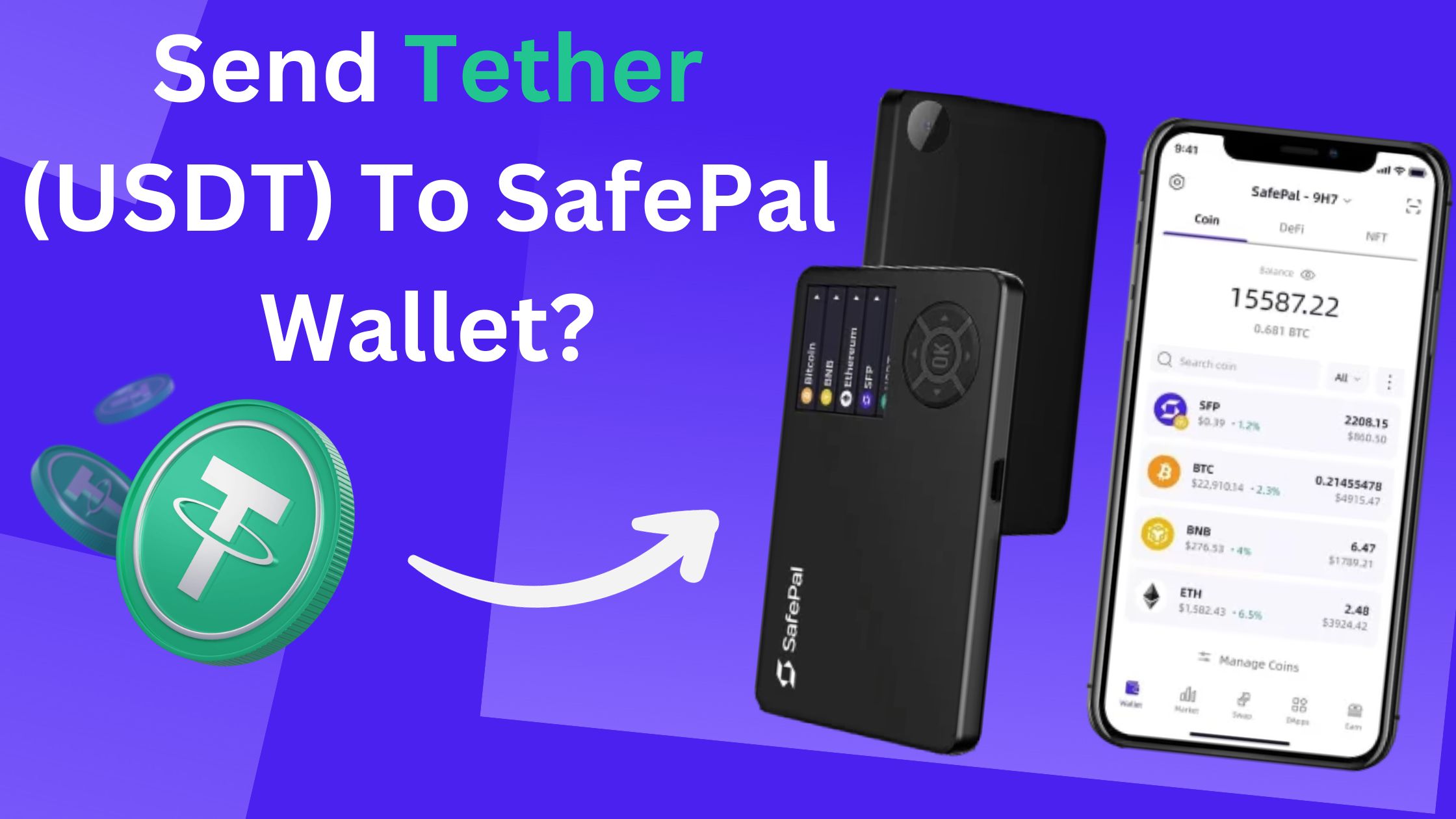 Guide: How To Send Tether (USDT) To SafePal Wallet?